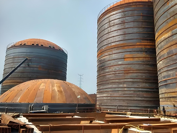 信丰焦粉钢板仓